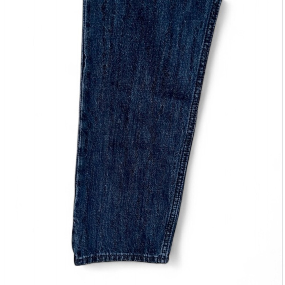 Levi’s 70s Ultra High Rise Slim Straight Leg Jeans Dark Wash Embroidered… - Picture 7 of 13